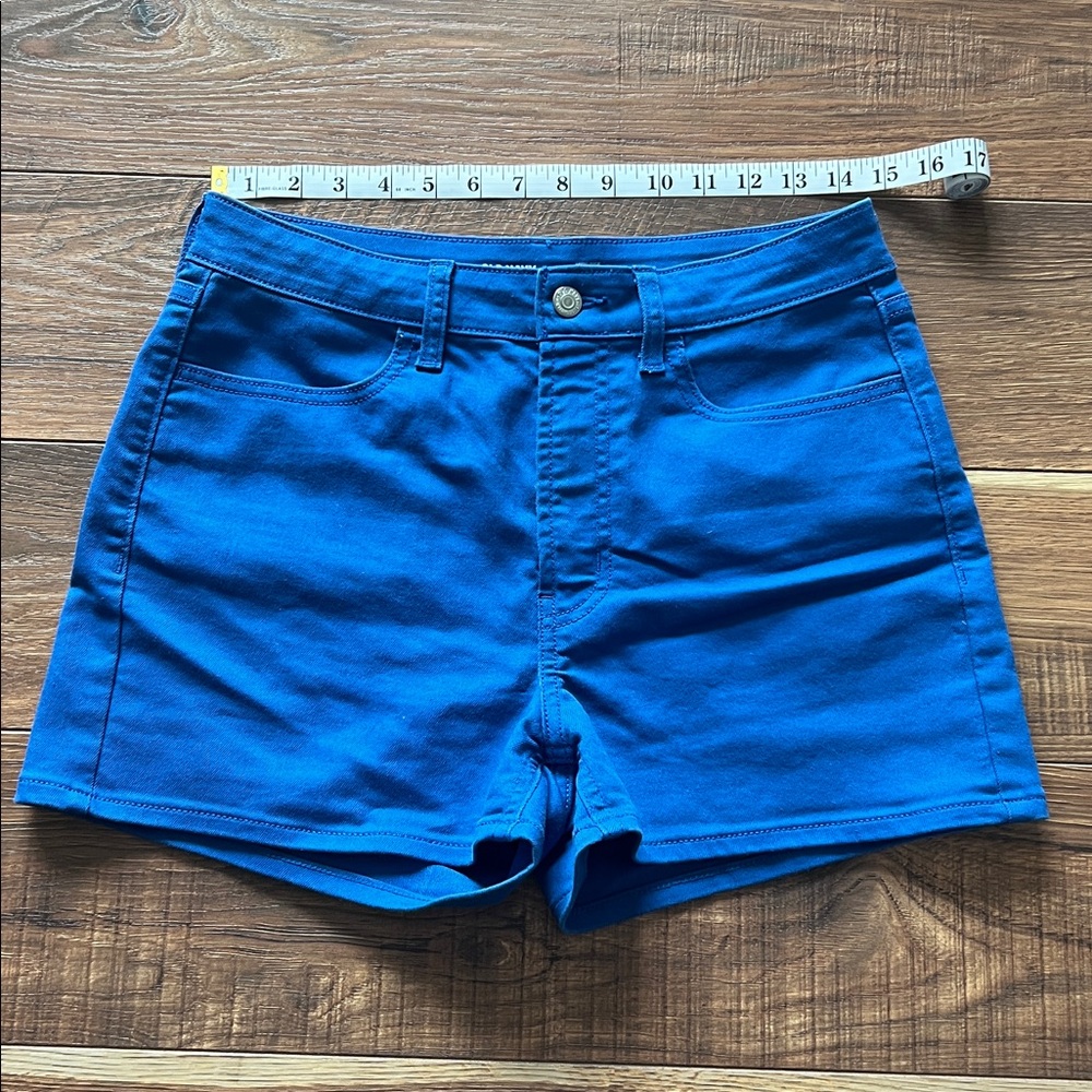 Old Navy Vibrant Blue Jean Shorts - Picture 4 of 5